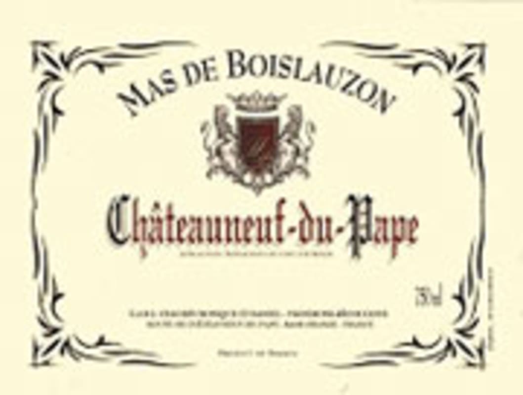 Mas de Boislauzon Chateauneuf-du-Pape 2004 Front Label