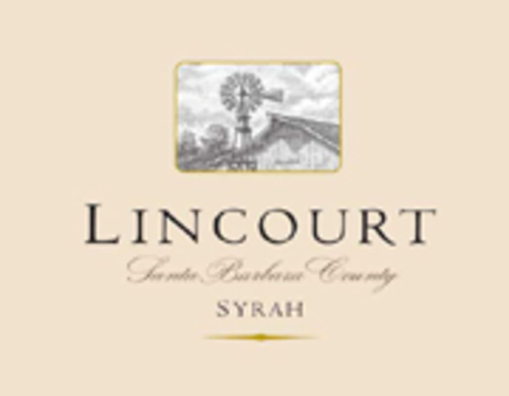 Lincourt Syrah 2003 Front Label