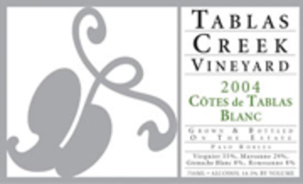 Tablas Creek Cotes de Tablas Blanc 2004 Front Label