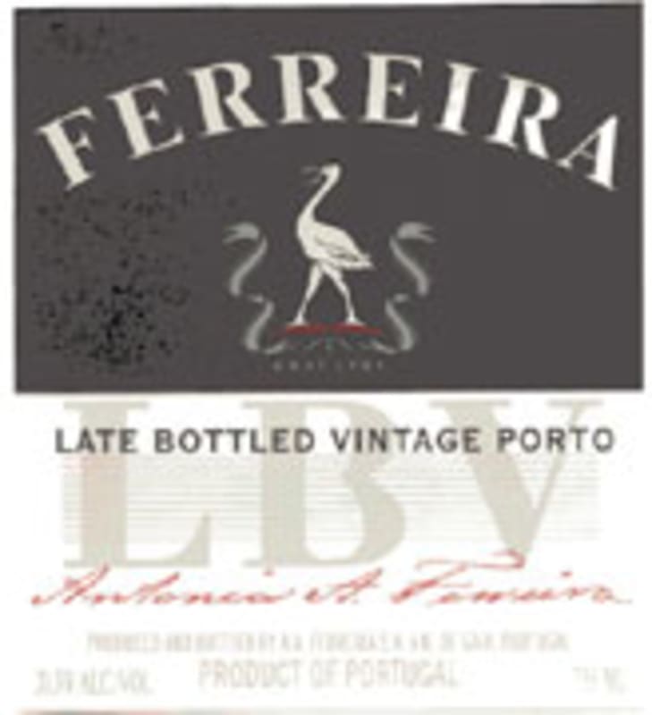 Ferreira Porto Late Bottled Vintage Port 1999 Front Label