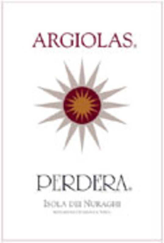 Argiolas Perdera 2004 Front Label