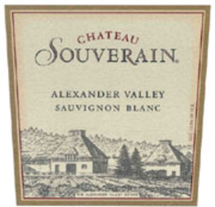 Chateau Souverain Alexander Valley Sauvignon Blanc 2005 Front Label