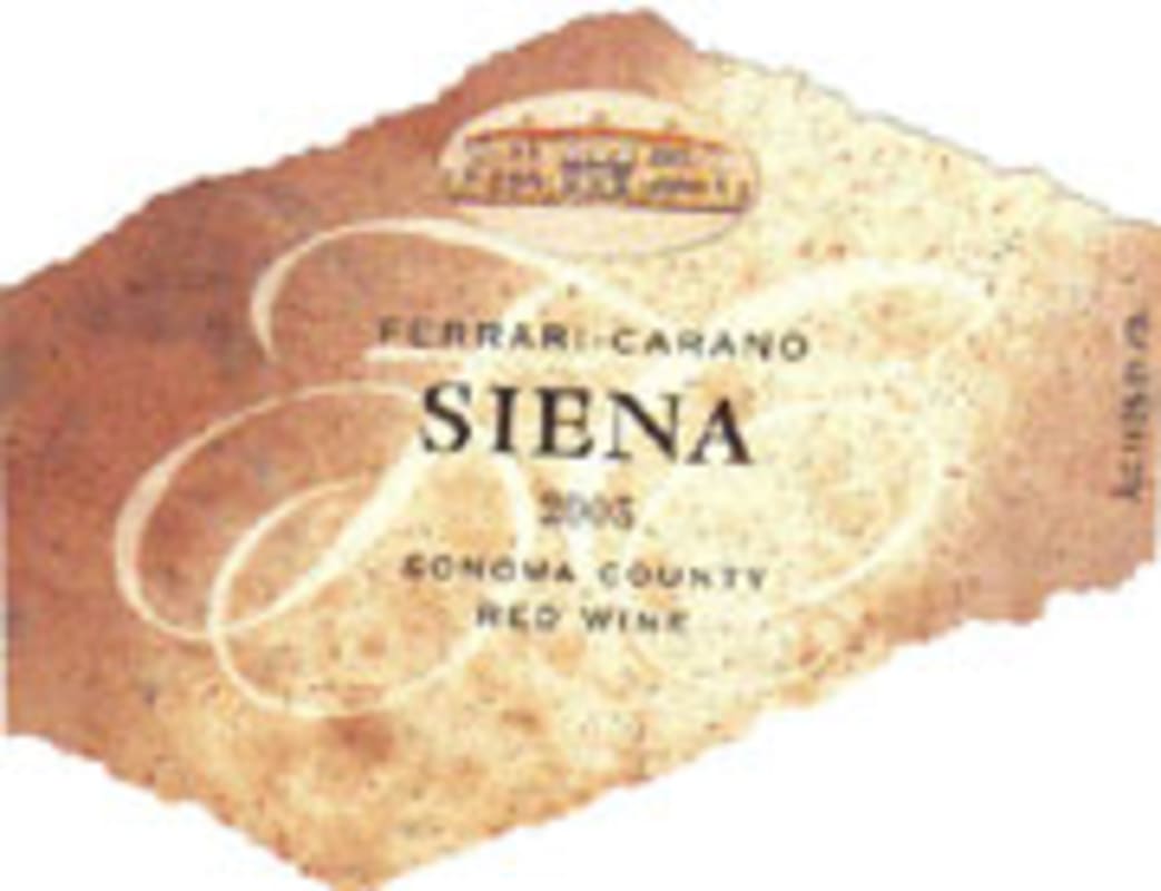 Ferrari-Carano Siena 2003 Front Label