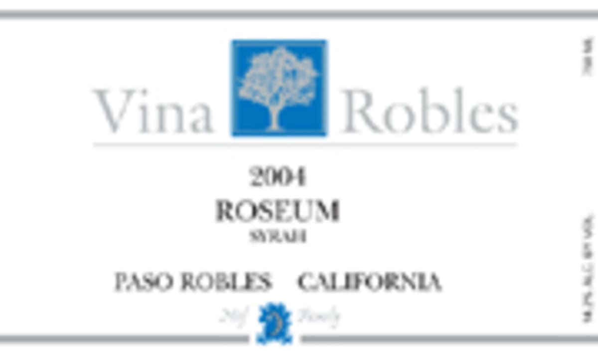 Vina Robles Roseum Rose of Syrah 2005 Front Label