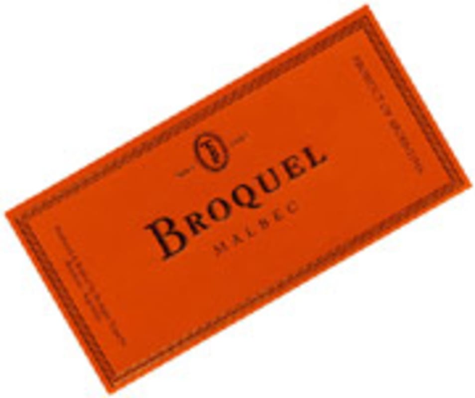 Broquel Malbec 2003 Front Label