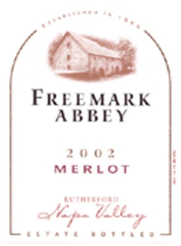 Freemark Abbey Napa Valley Merlot 2002 Front Label