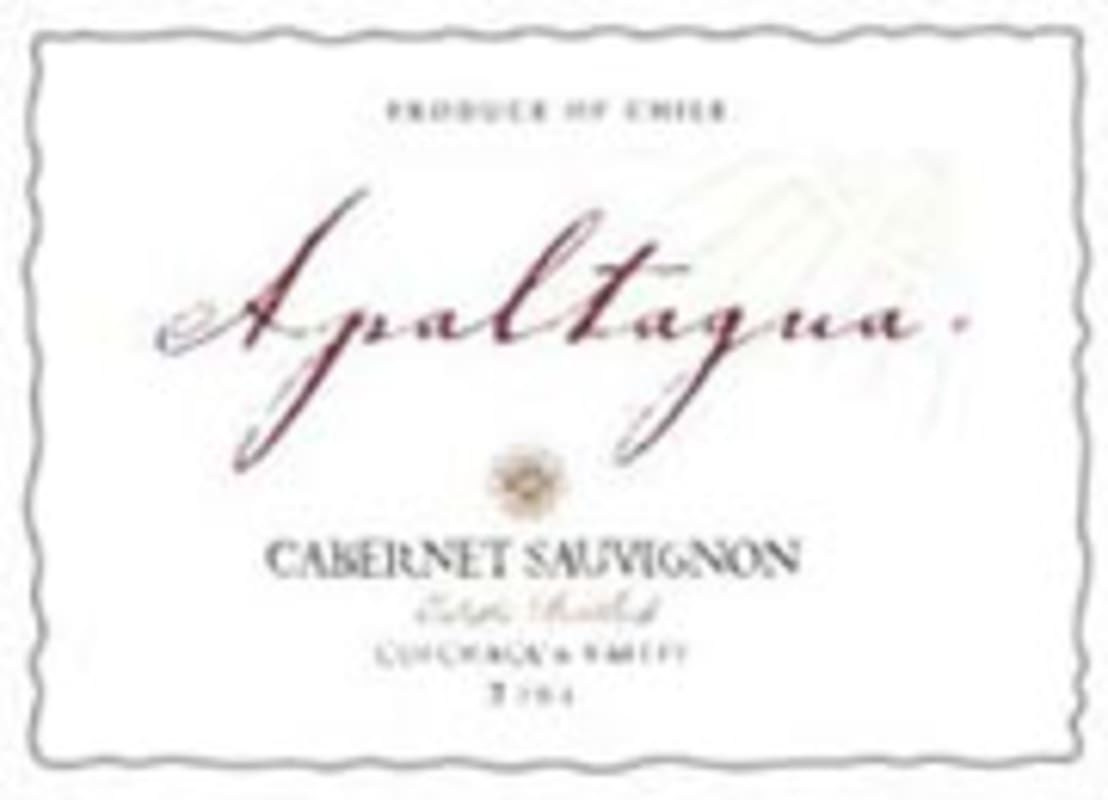 Apaltagua Cabernet Sauvignon 2004 Front Label