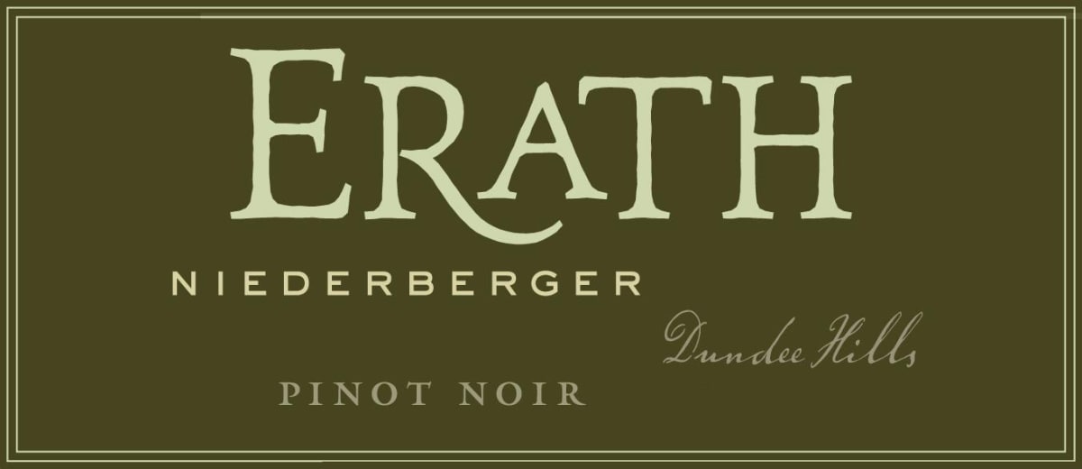 Erath Niederberger Pinot Noir 2011 Front Label
