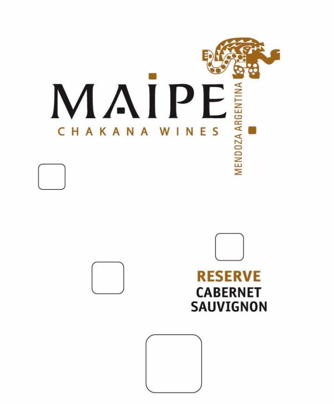 Bodega Chakana Maipe Reserve Cabernet Sauvignon 2011 Front Label