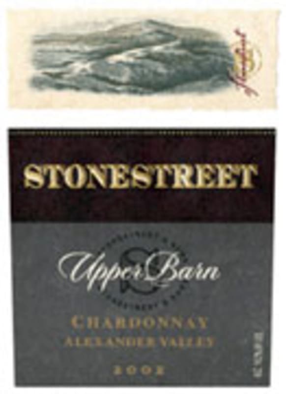 Stonestreet Upper Barn Vineyard Chardonnay 2002 Front Label