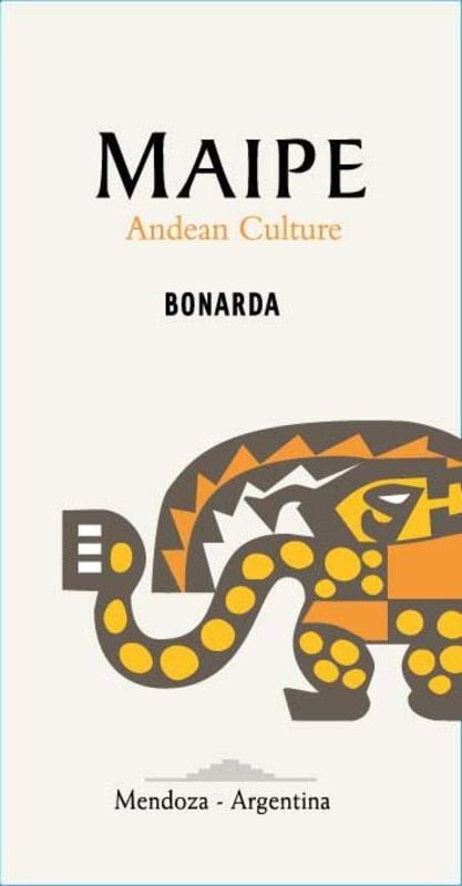 Maipe Bonarda 2012 Front Label