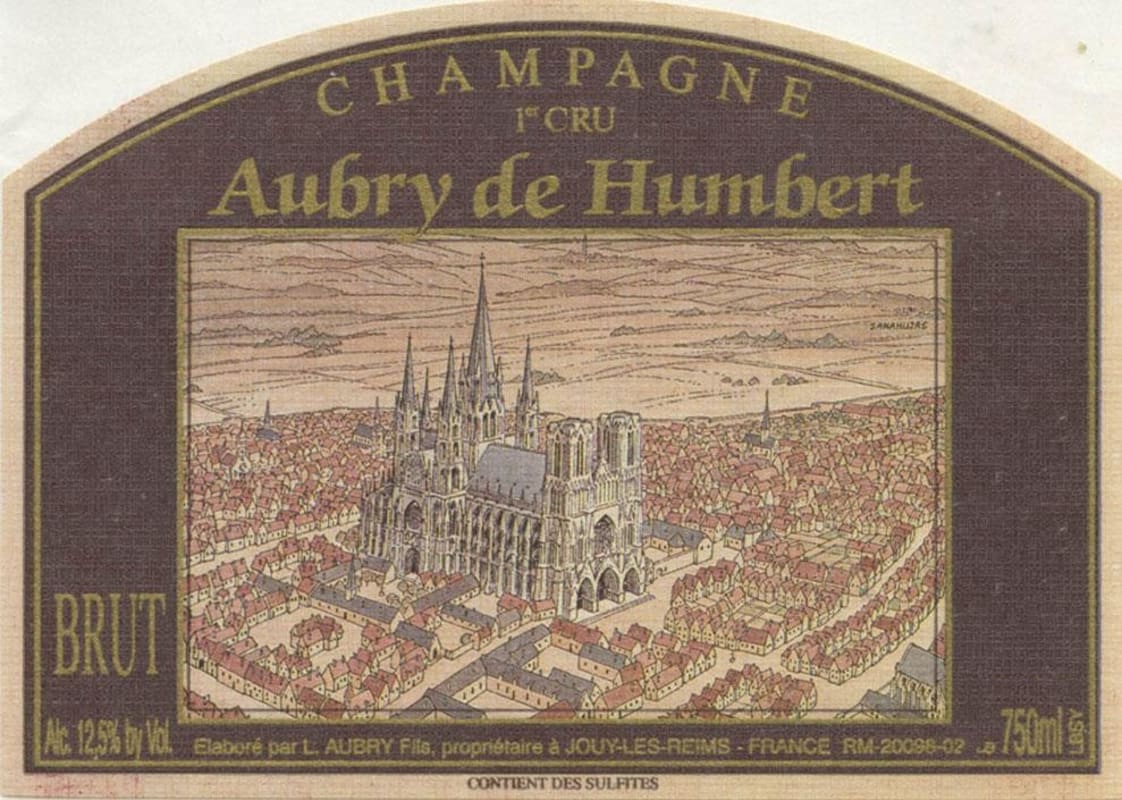Aubry Aubry de Humbert Millesime Classique Premier Cru 2007 Front Label