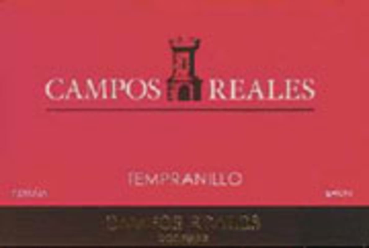 Campos Reales La Mancha 2003 Front Label