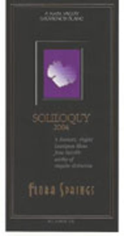 Flora Springs Soliloquy 2004 Front Label