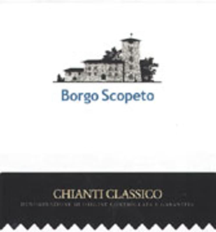 Borgo Scopeto Chianti Classico 2004 Front Label