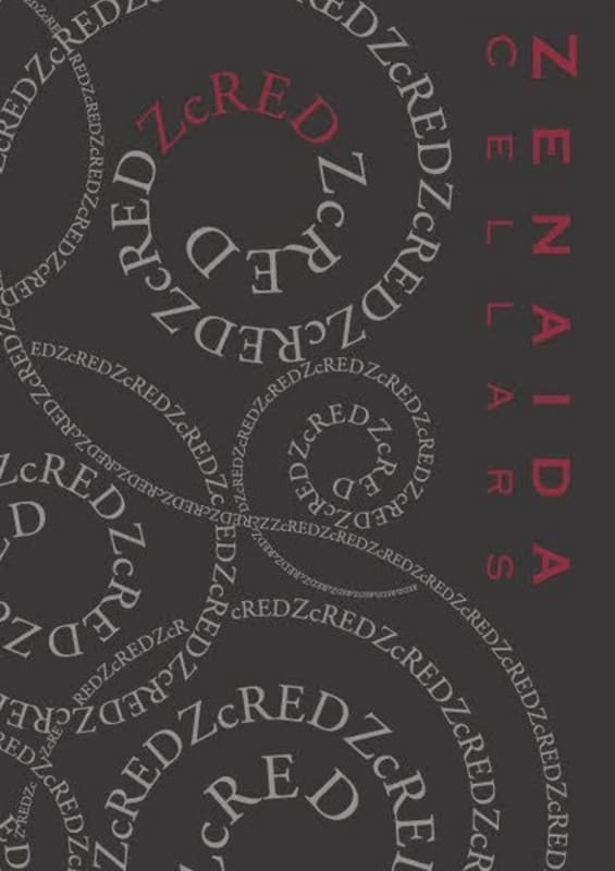 Zenaida Cellars ZC Red 2014 Front Label