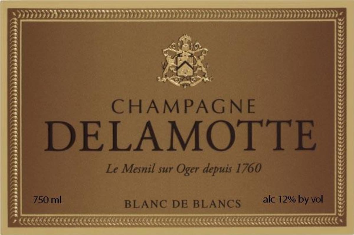 Delamotte Blanc de Blancs Brut 2007 Front Label