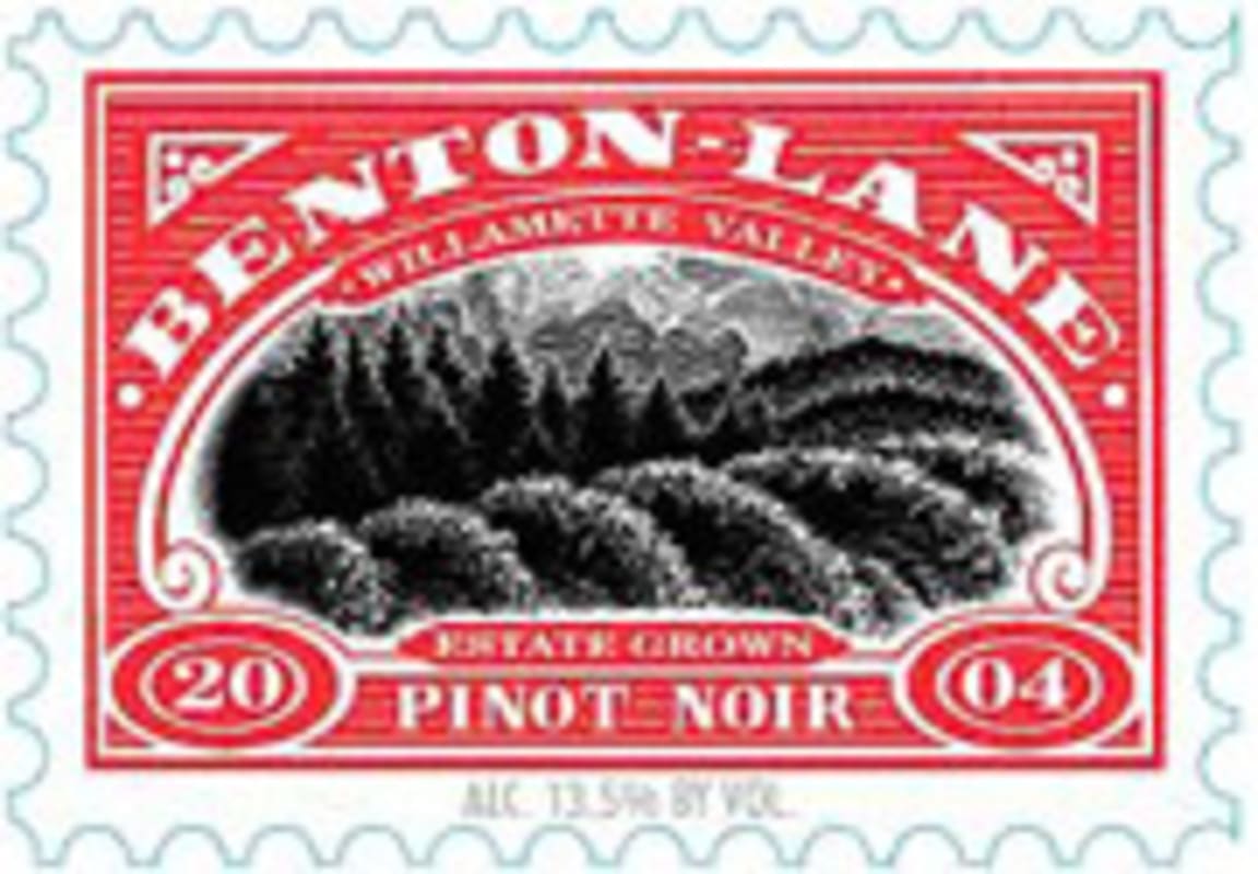 Benton Lane Pinot Noir 2004 Front Label