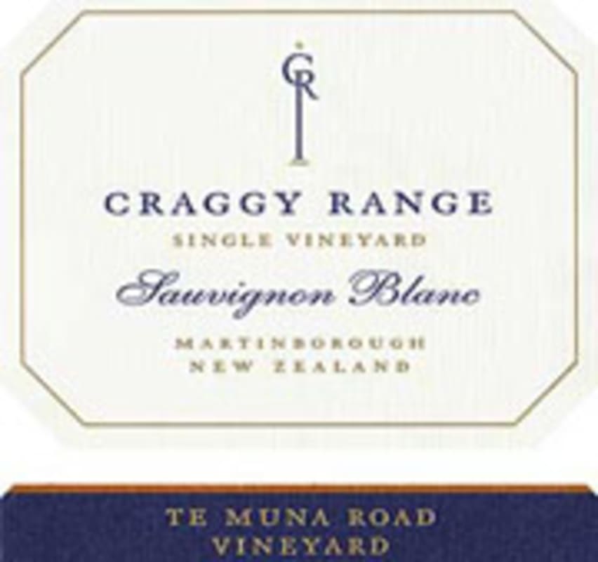 Craggy Range Winery Sauvignon Blanc 2004 Front Label