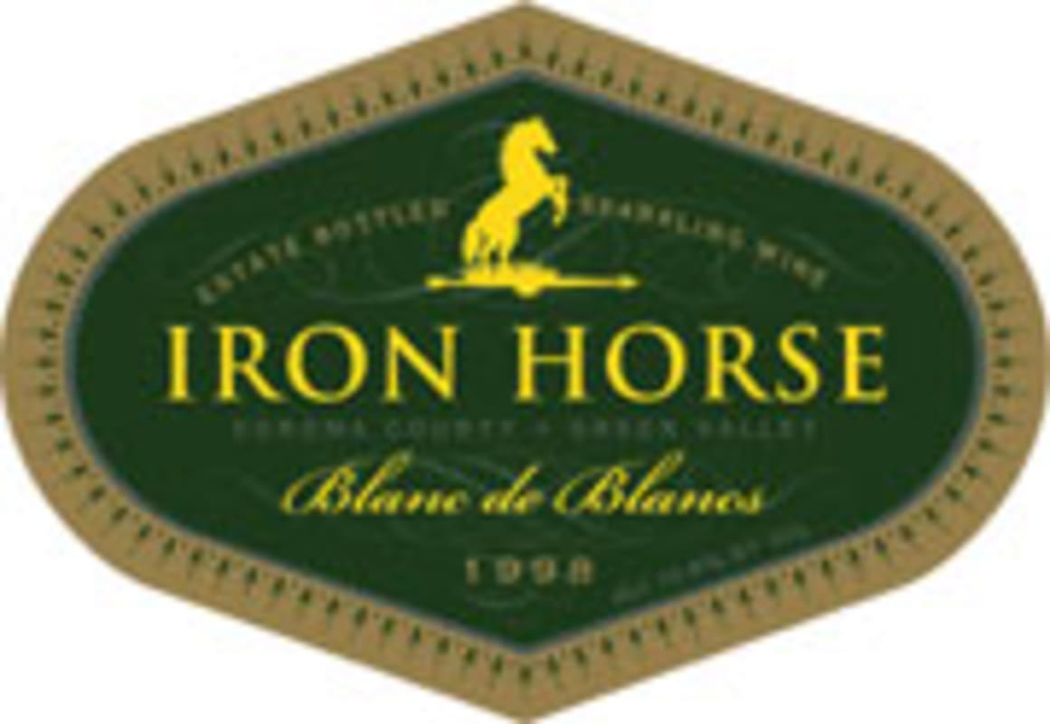 Iron Horse Blanc de Blanc 1998 Front Label