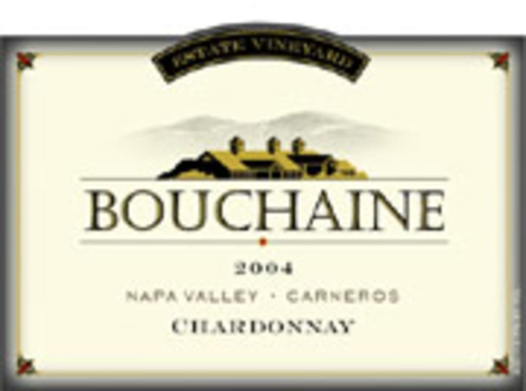 Bouchaine Estate Chardonnay 2004 Front Label