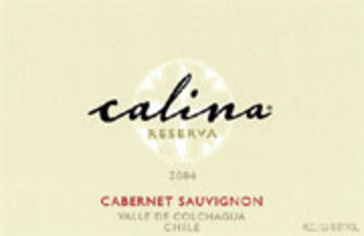 Calina Cabernet Sauvignon 2004 Front Label