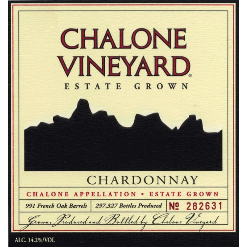 Chalone Monterey County Chardonnay 2005 Front Label