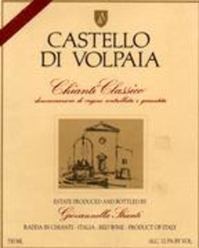 Castello di Volpaia Chianti Classico 1997 Front Label