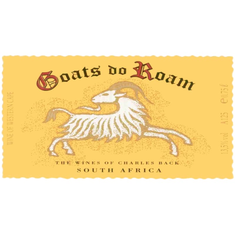 Goats do Roam Red 2005 Front Label