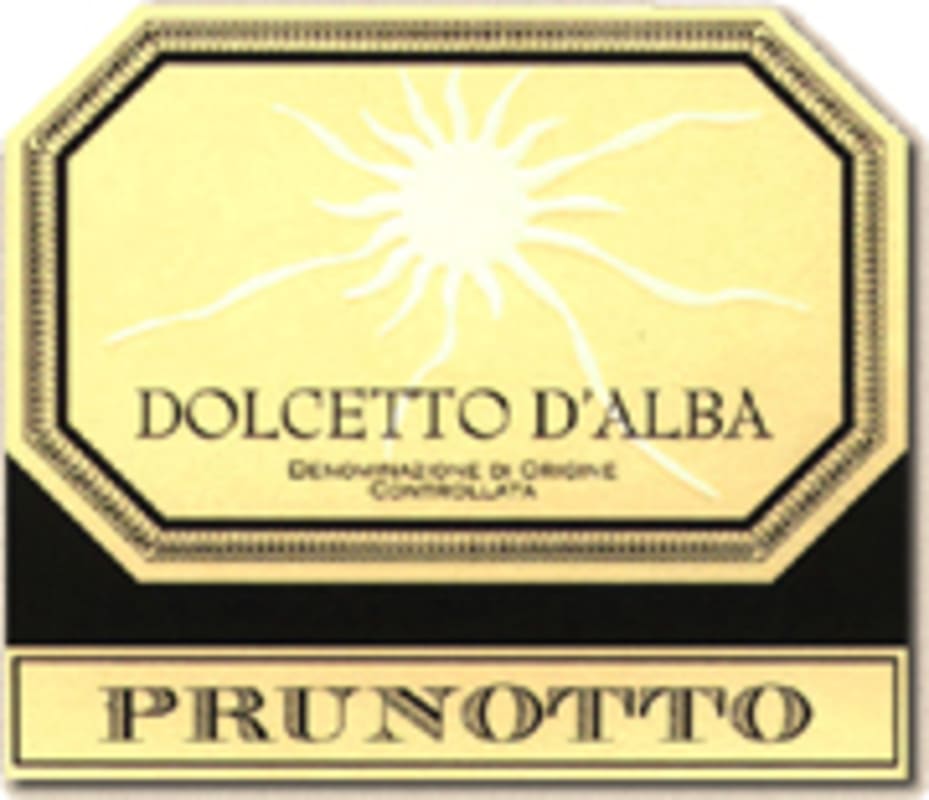 Prunotto Dolcetto d'Alba 2005 Front Label