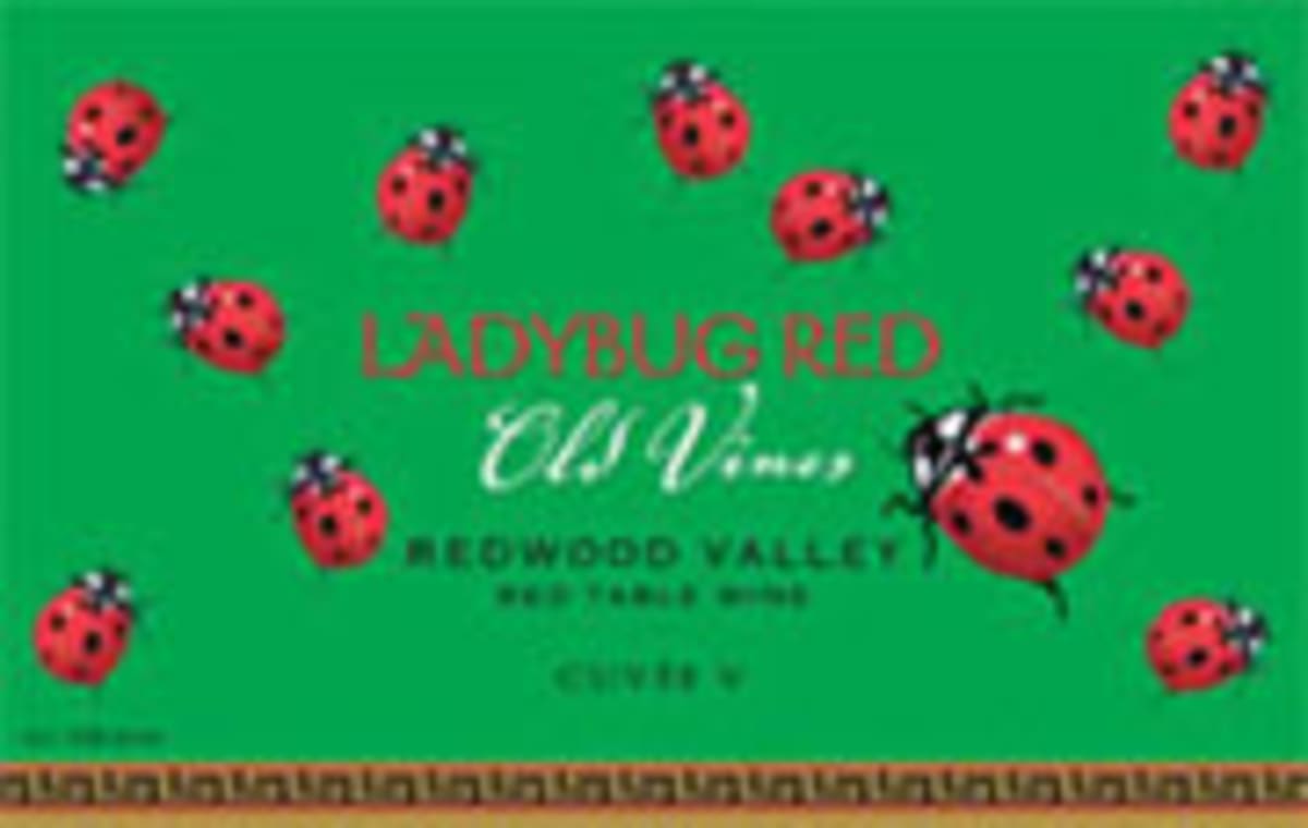 Lolonis Ladybug Red Cuvee V Front Label