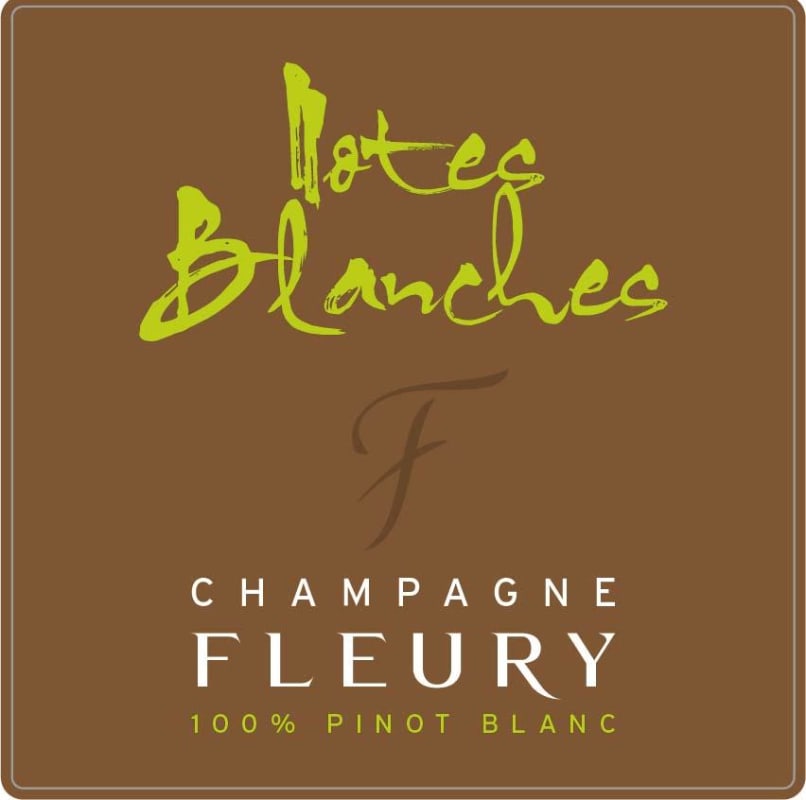 Champagne Fleury Notes Blanches Front Label