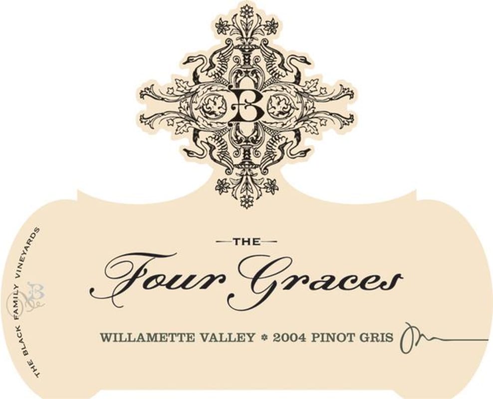 Four Graces Pinot Gris 2004 Front Label