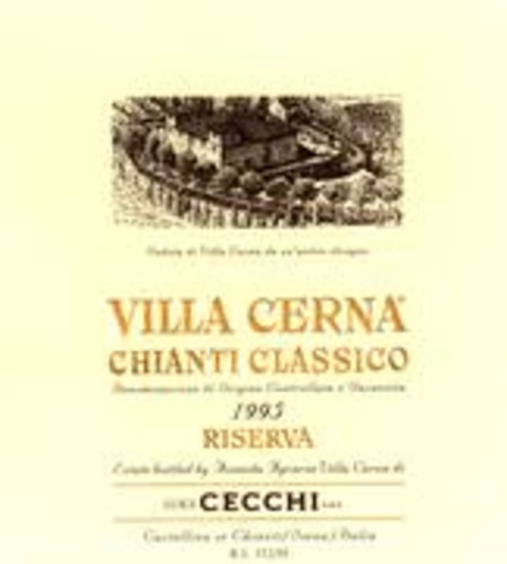 Cecchi Villa Cerna Chianti 1994 Front Label