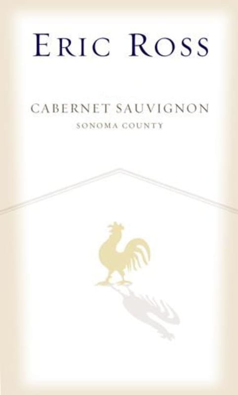 Eric Ross Winery Sonoma Valley Cabernet Sauvignon 2013 Front Label