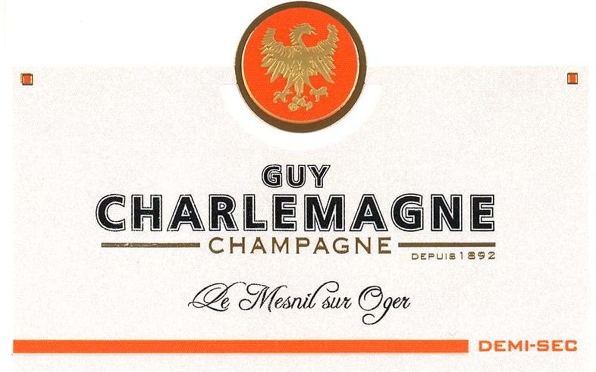 Guy Charlemagne Demi-Sec Front Label