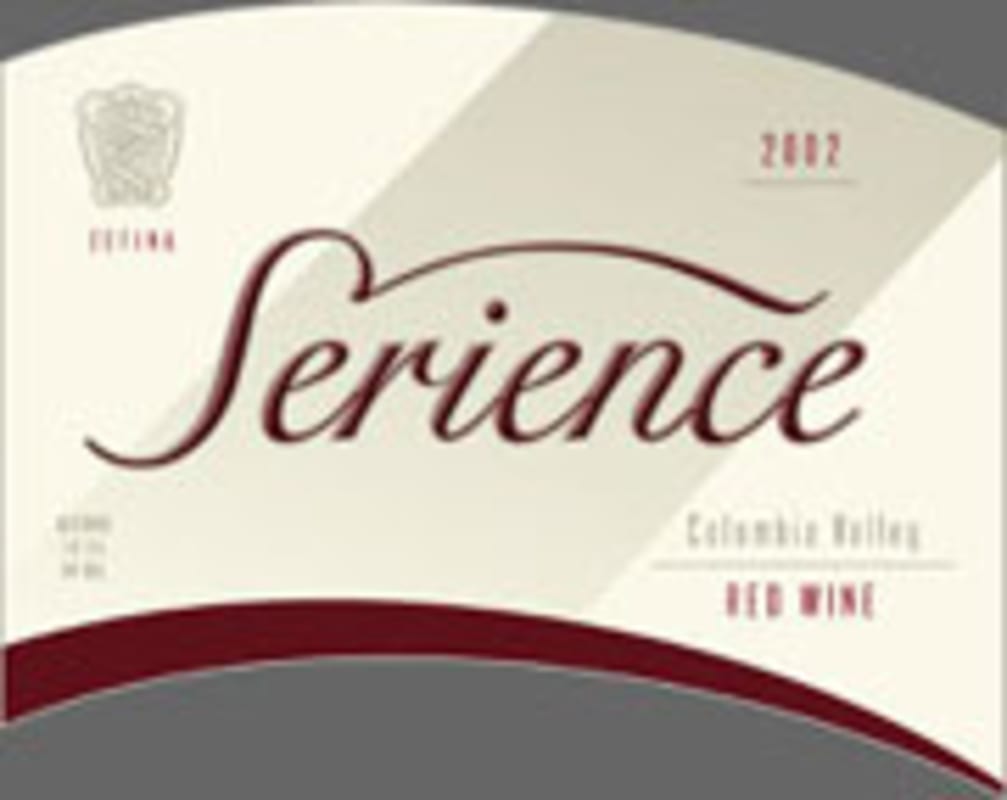 Zefina Serience Red 2002 Front Label