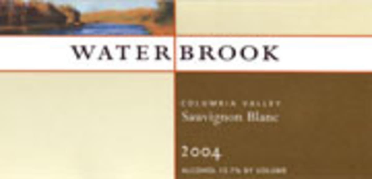 Waterbrook Sauvignon Blanc 2004 Front Label