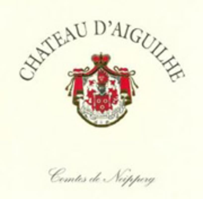 Chateau d'Aiguilhe 2003 Front Label