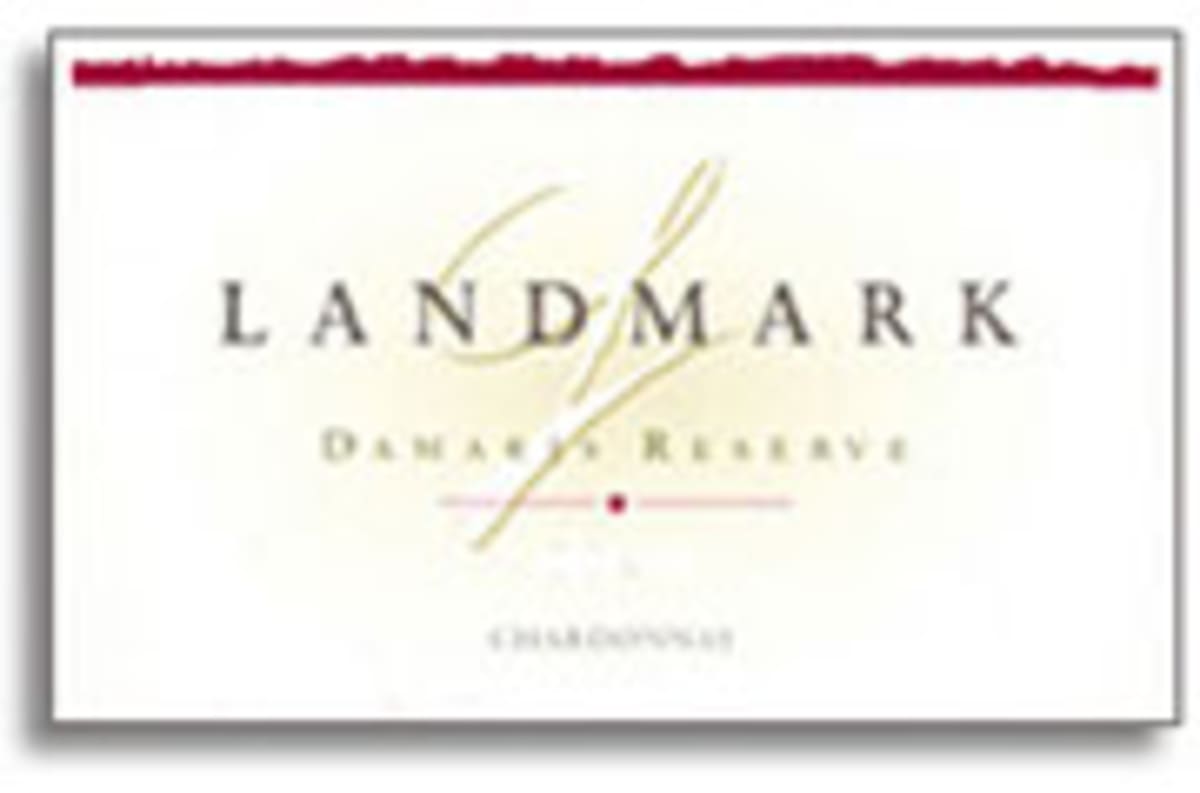 Landmark Damaris Reserve Chardonnay 2003 Front Label
