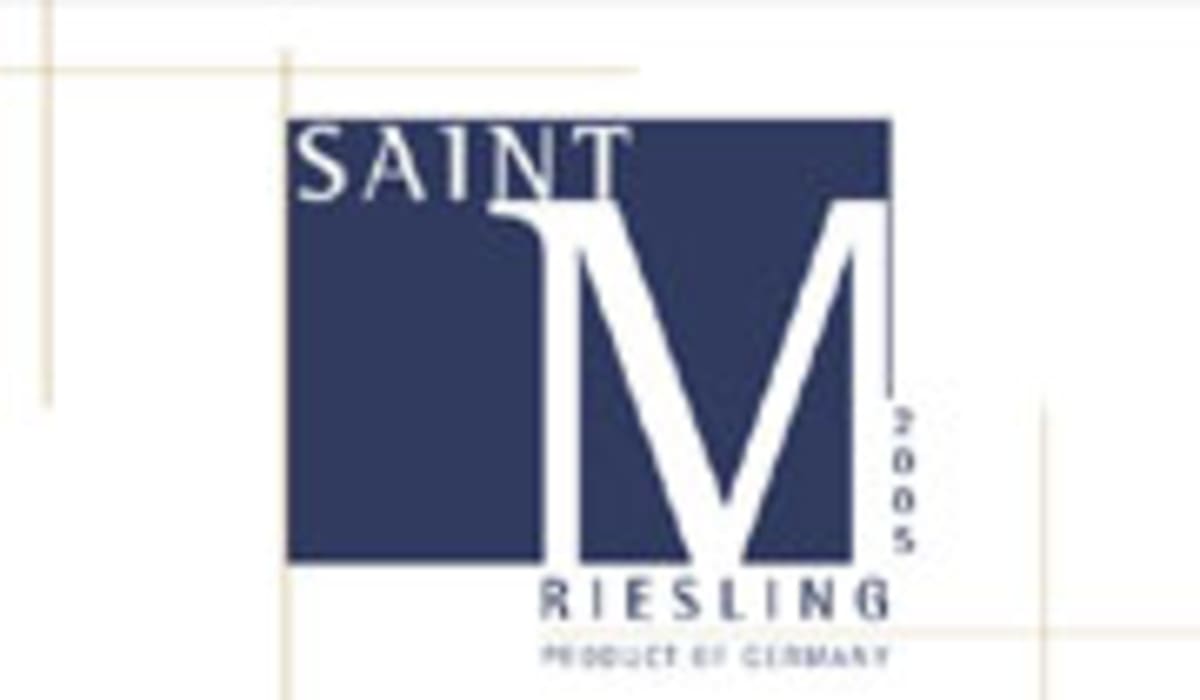 Saint M Pfalz Riesling 2005 Front Label