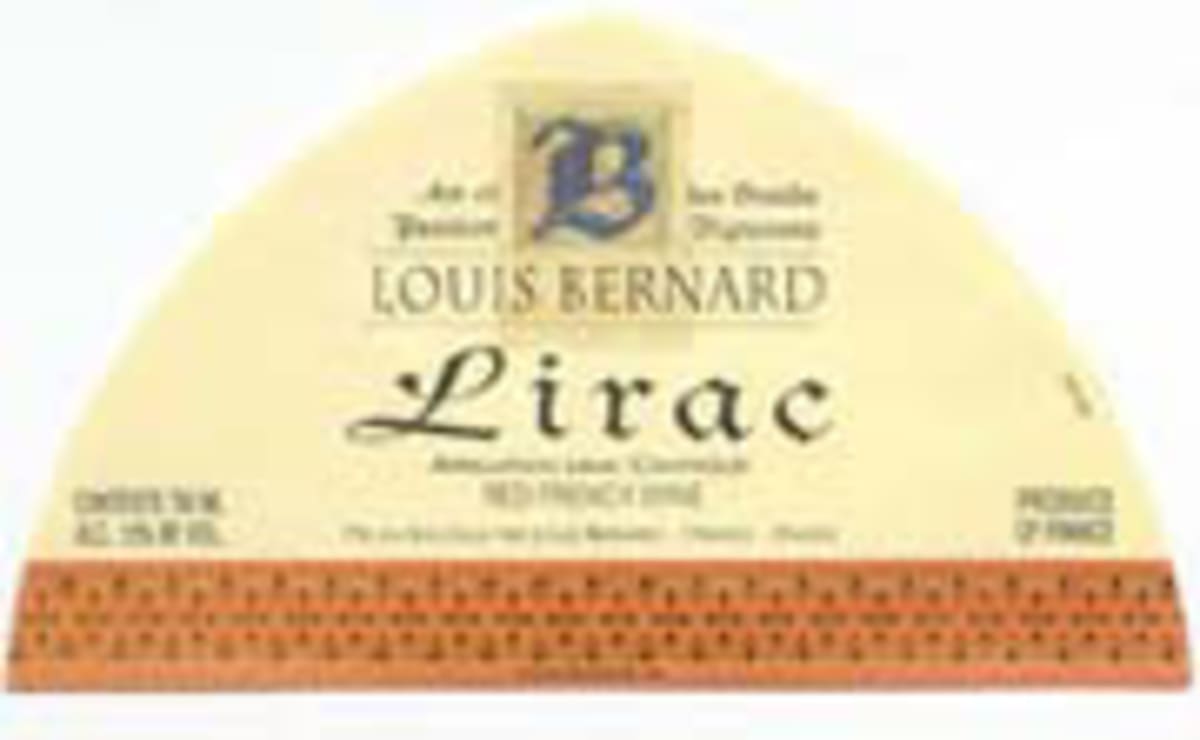 Louis Bernard Lirac 2004 Front Label