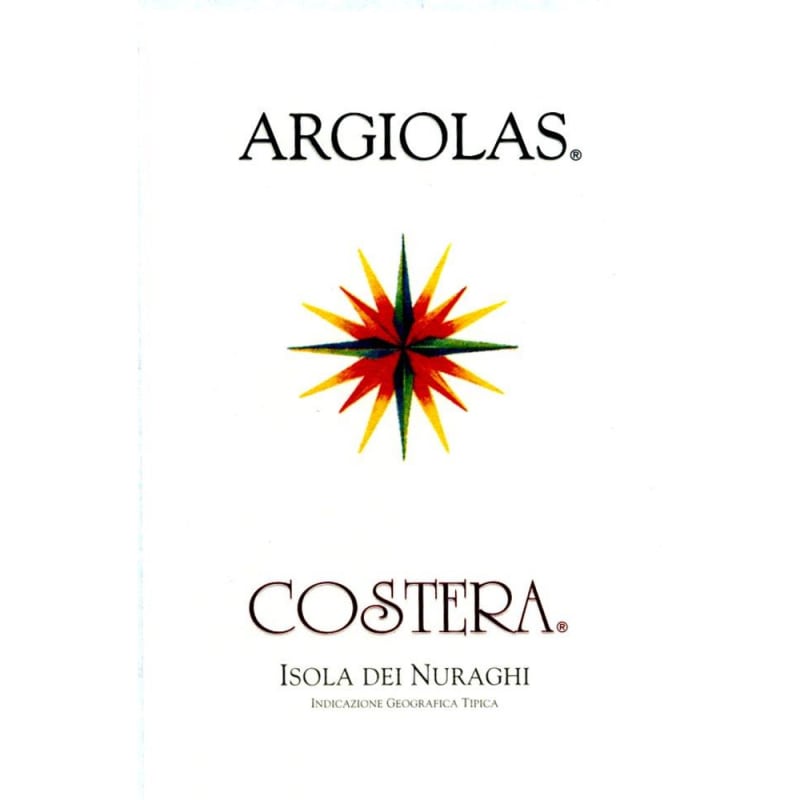 Argiolas Costera 2005 Front Label