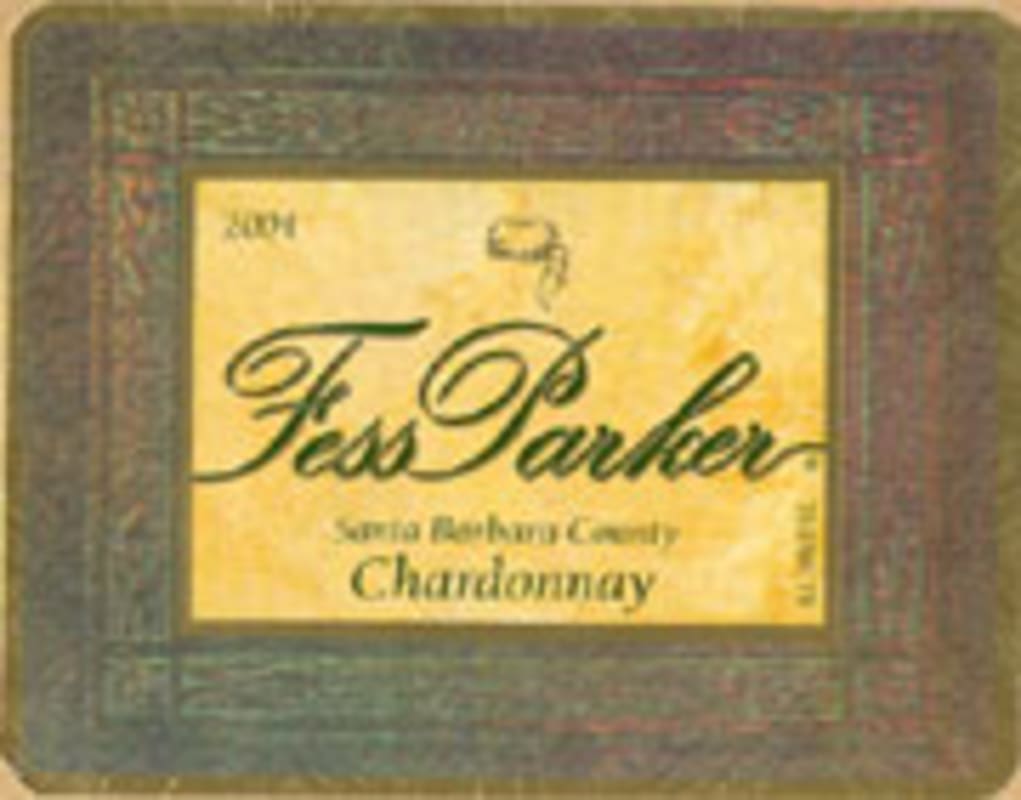 Fess Parker Santa Barbara Chardonnay 2004 Front Label