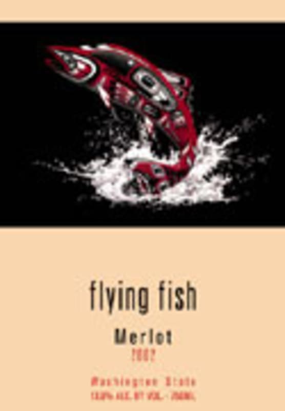 Flying Fish Merlot 2002 Front Label