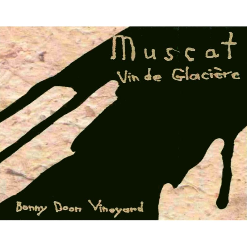 Bonny Doon Muscat Vin de Glaciere (half-bottle) 2005 Front Label