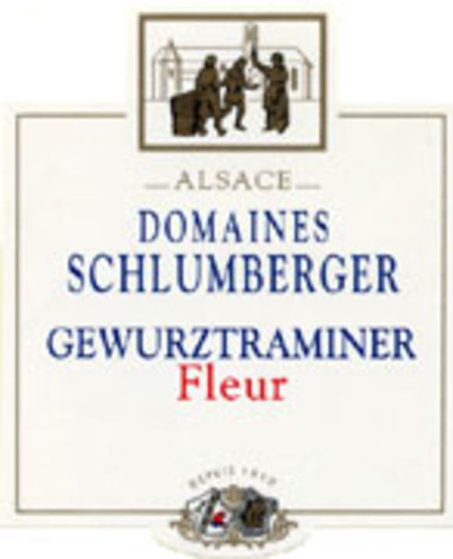Domaines Schlumberger Gewurztraminer Fleur 2002 Front Label