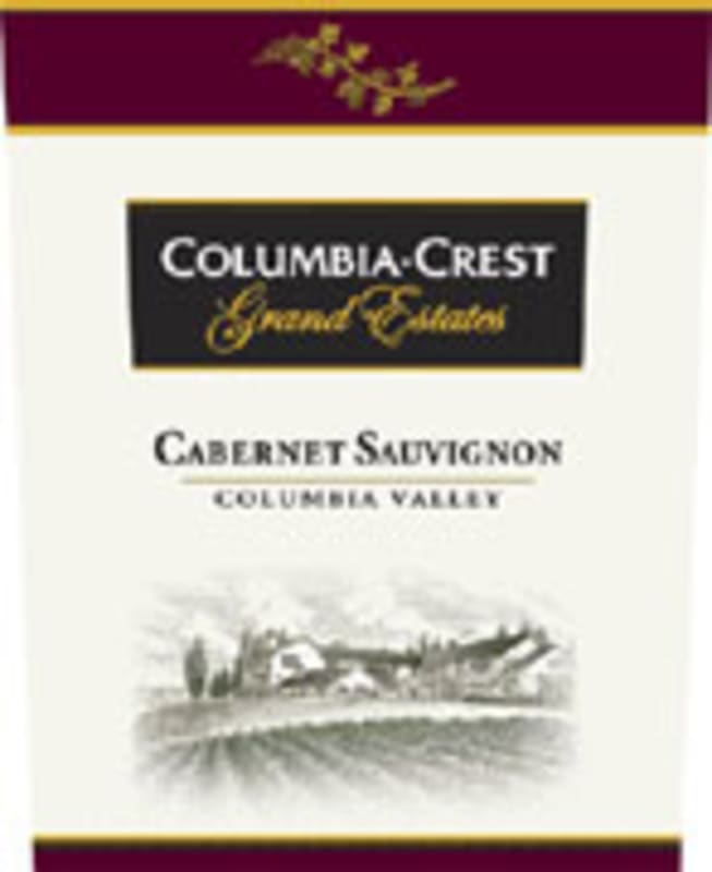 Columbia Crest Grand Estates Cabernet Sauvignon 2003 Front Label