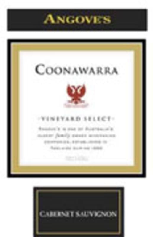 Angove Family Winemakers Vineyard Select Cabernet Sauvignon 2004 Front Label