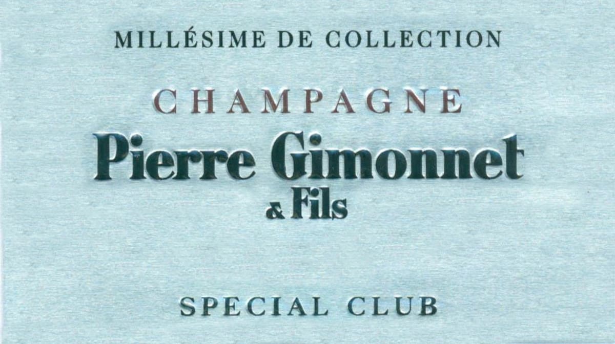 Pierre Gimonnet Special Club Brut 2006 Front Label